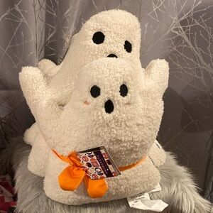 BNWT NOVOGRATZ Halloween Ghost Family 3 Pillow Bundle Set